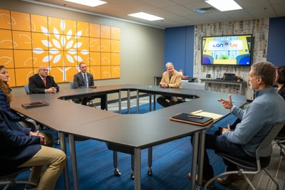 State Senator David Argall and State Representative-elect Dane Watro paid a visit to CAN BE Innovation Center