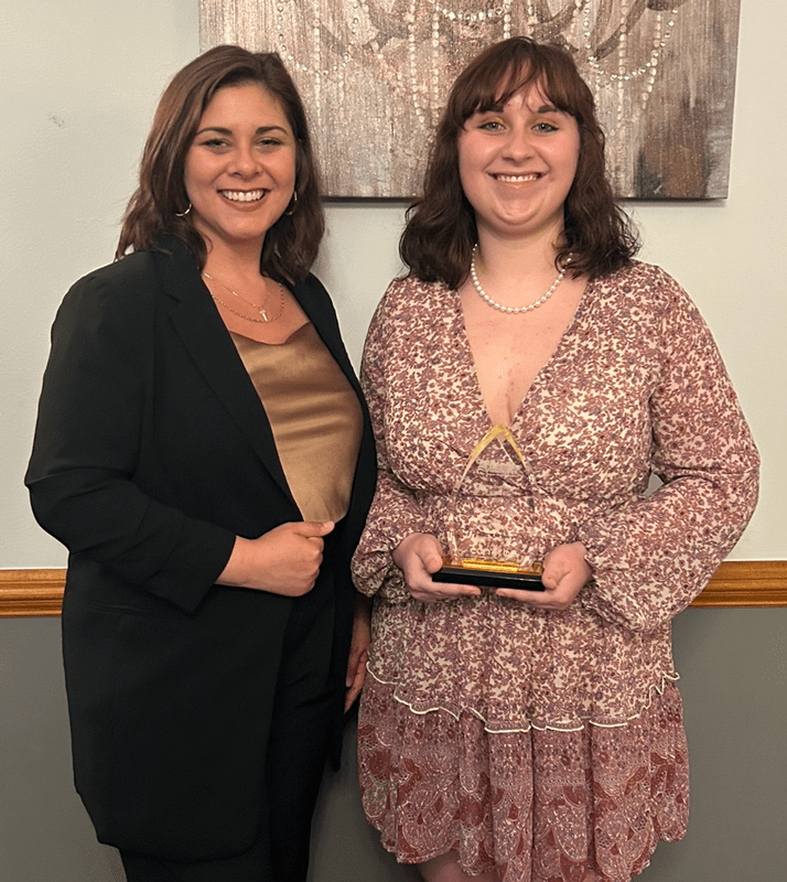 Kiera Kupsho receives Chamber’s Young Innovator of the Year award sponsored by CAN BE