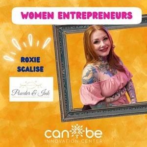 Women’s History Month Client Highlight – Roxie Scalise from Powder & Ink Permanent Cosmetics and Tattoo Studio
