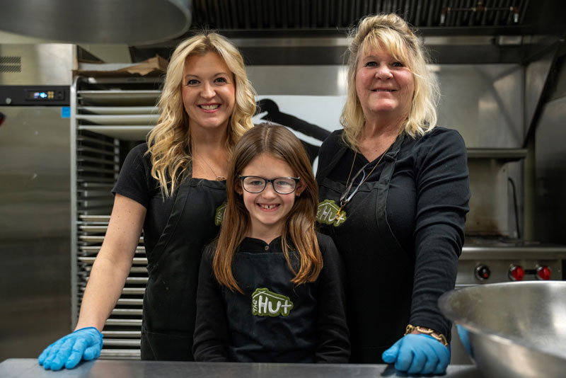 Mother-daughter duo, The Hut, serves up comfort food and personality as newest kitchen incubator client